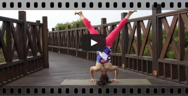 瑜珈教學影片-倒立式影片(headstand)